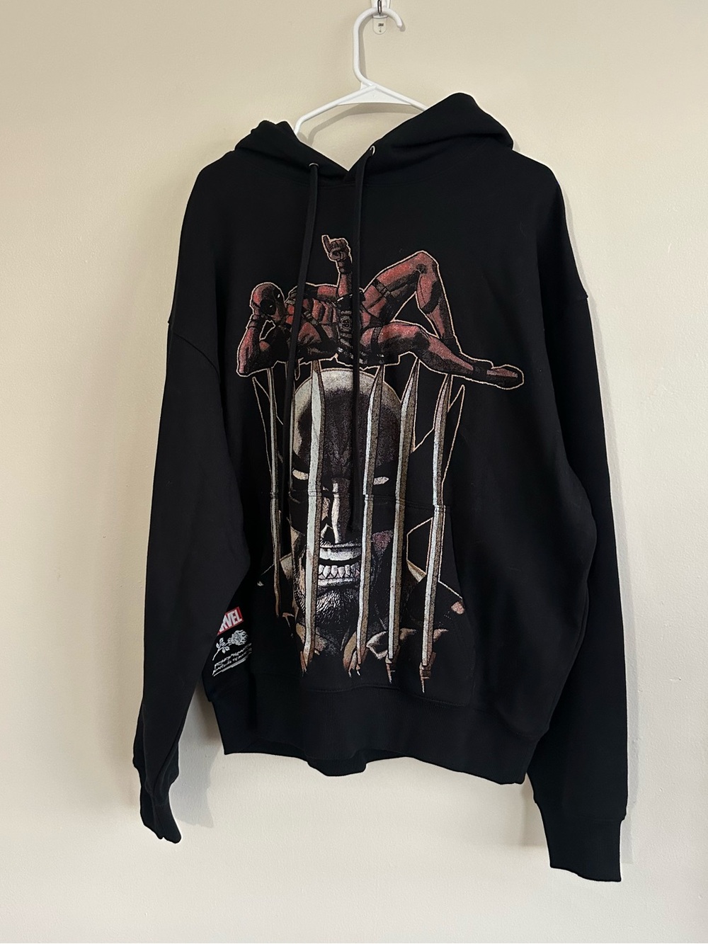 Civil Regime x Marvel Deadpool & Wolverine hoodie Size XL